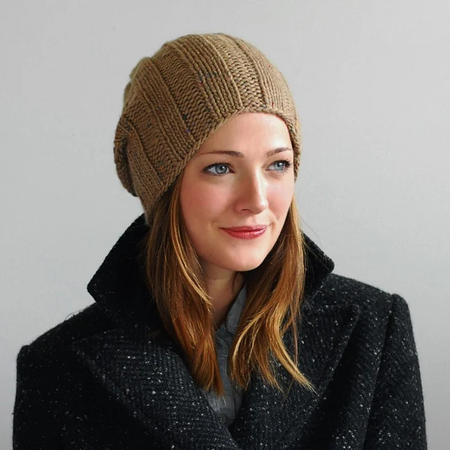Ribbstickad Hat Pattern - Image 5