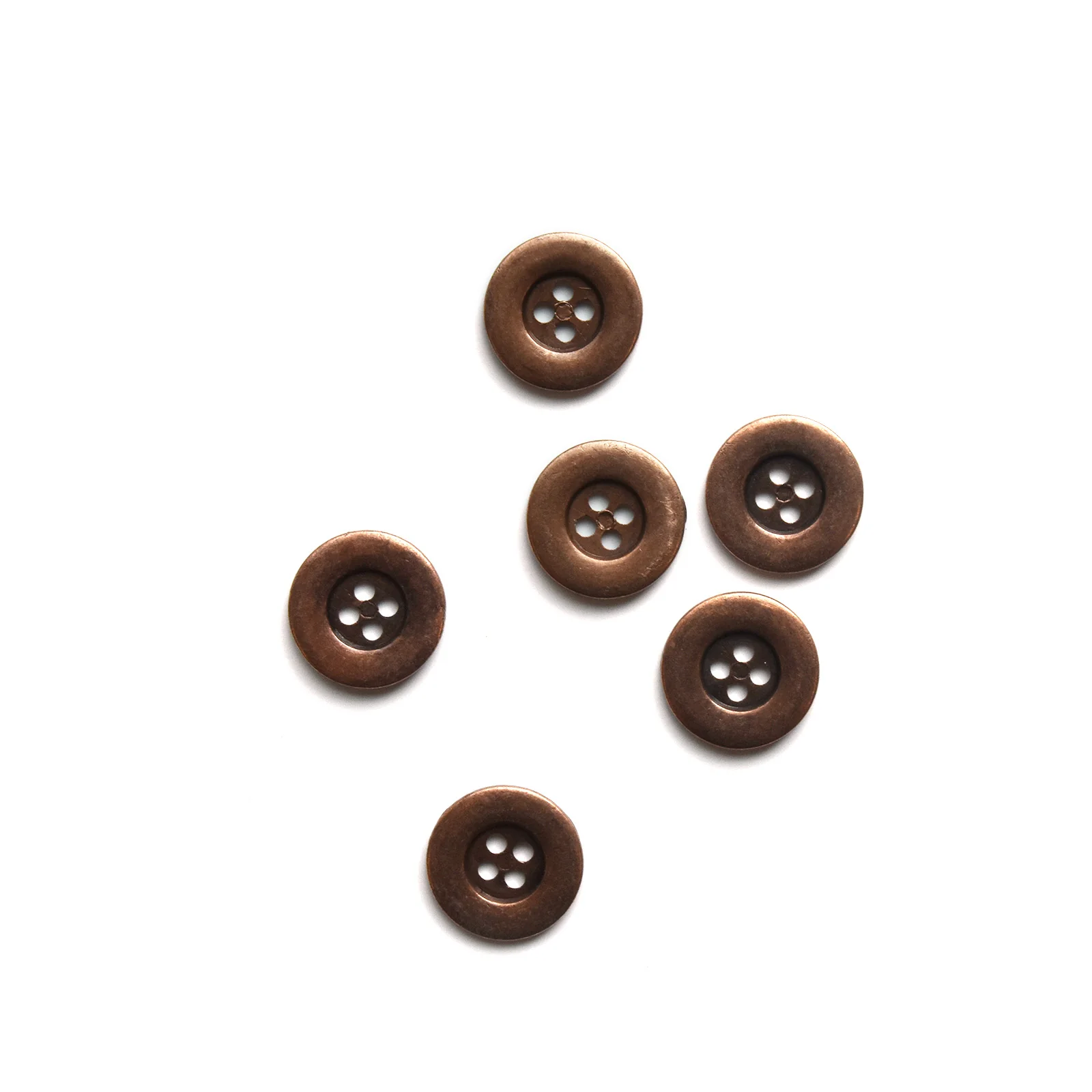 Rimmed Metal Buttons - Multiple Colors - Image 2