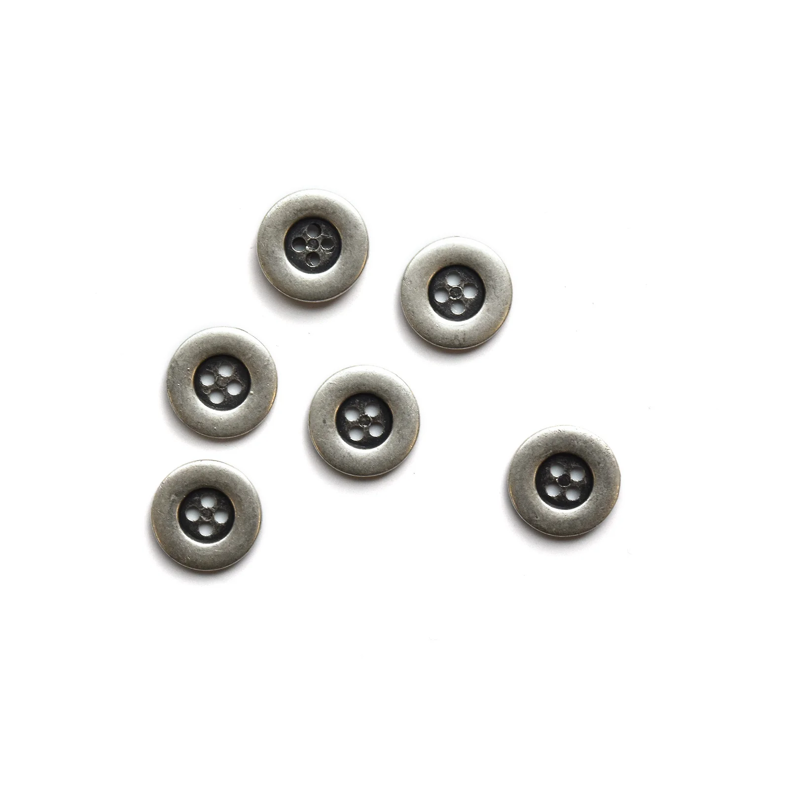 Rimmed Metal Buttons - Multiple Colors - Image 3