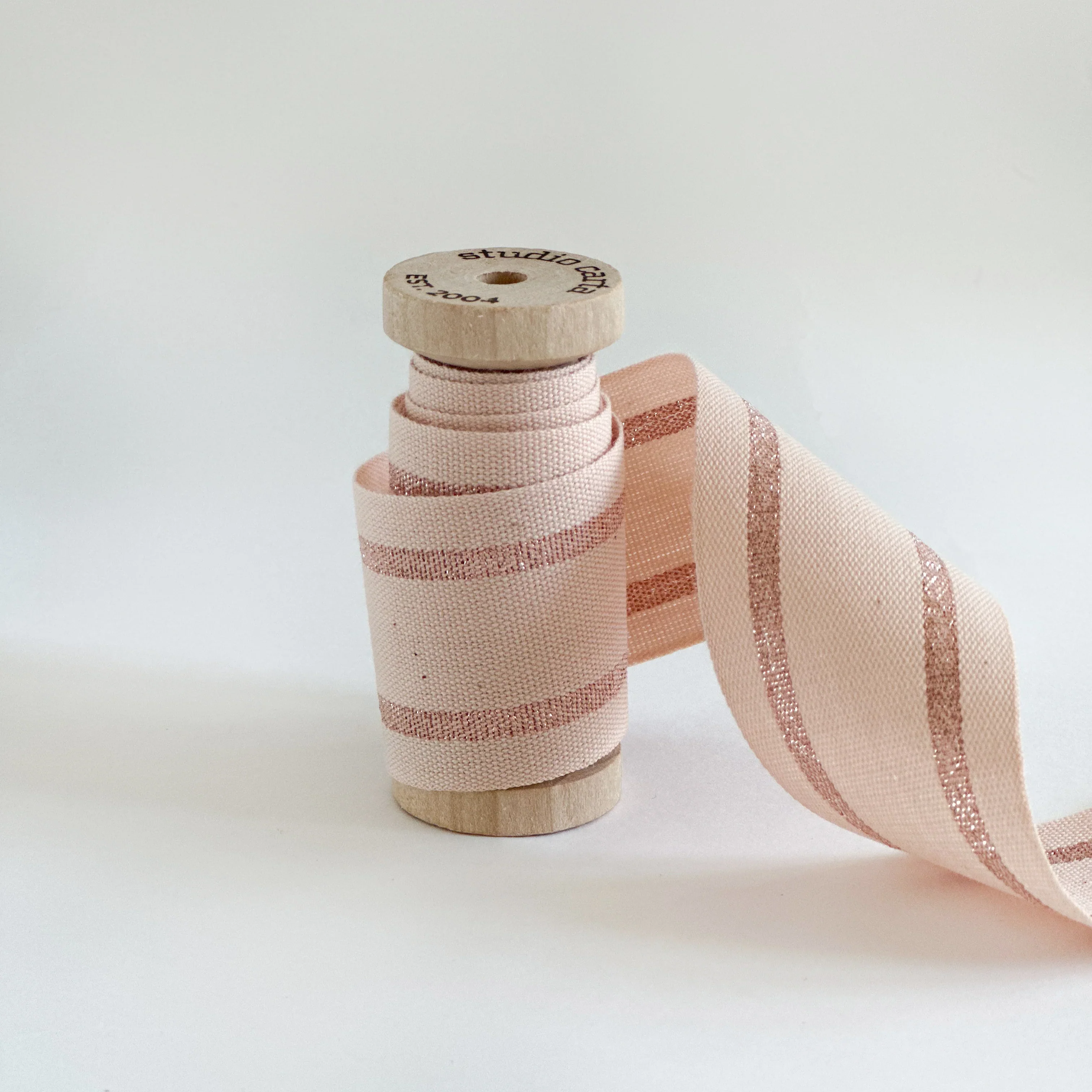 Wood Spool Striped Cotton Ribbon - Image 4